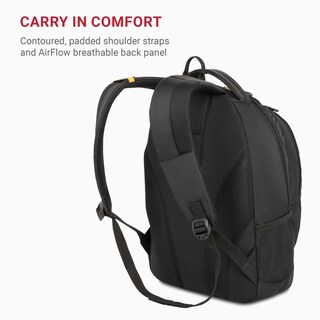 Foto 5 | Mochila Swissgear 1186 Bungee Negro/dorado Para Portátil De 13 Pulgadas - Venta Internacional.