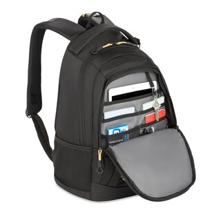 Foto 6 | Mochila Swissgear 1186 Bungee Negro/dorado Para Portátil De 13 Pulgadas - Venta Internacional.