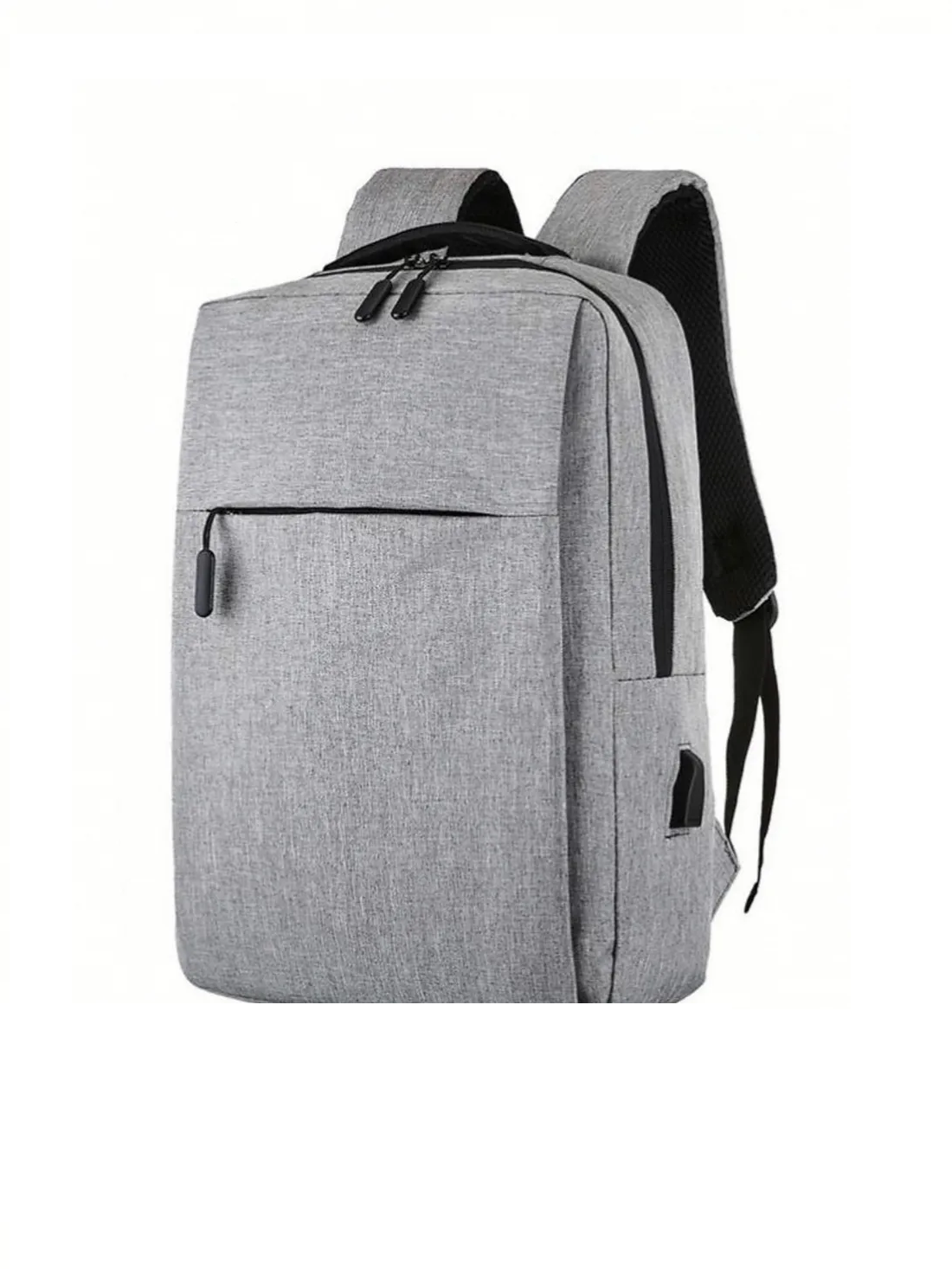 Bolsa Casual para Laptop Malubero color Gris Carga Usb