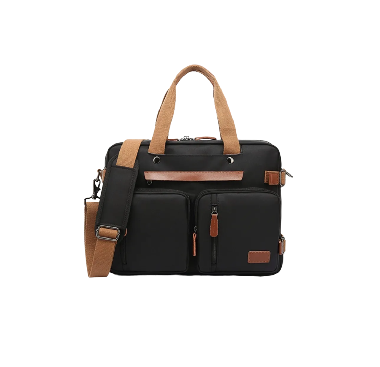 Maletín Malubero color Negro Combinación Portátil 17.3 Bolsa Hombro 3 en 1