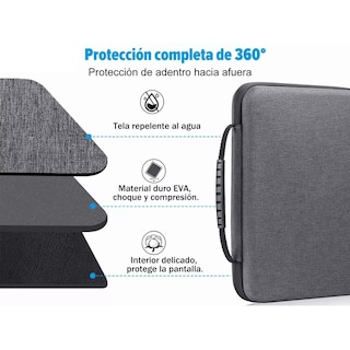 Foto 3 | Funda para Tablet iPad Mouse Eo Safe Imports Esi-5510 Gris