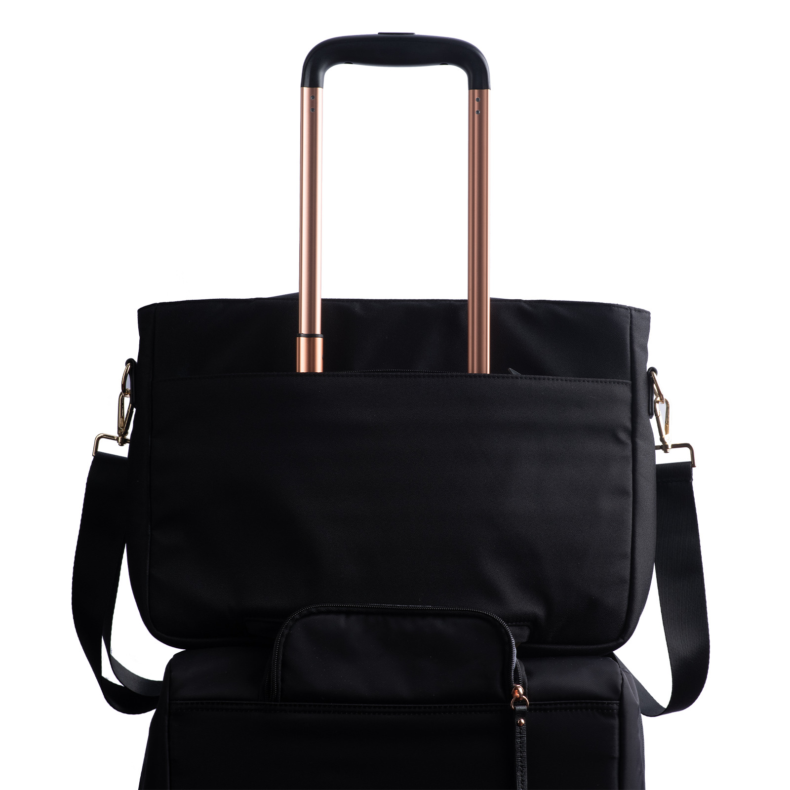 Foto 4 pulgar | Bolsa Tote para Laptop LuckyLy Jessy color Negro hasta 15.6 Pulgadas de Mujer