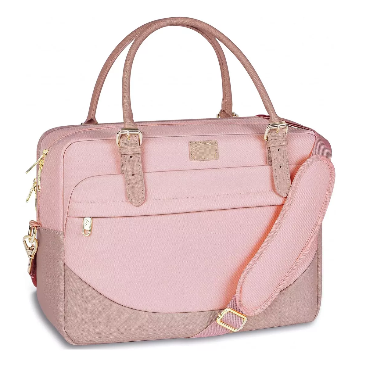 Maletín Bolsa Para Laptop Dama  Eo Safe Imports Esi-15729  Rosa