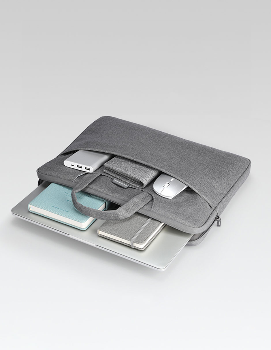 Foto 6 pulgar | Portafolio Para Laptop 15.6'' Mark Ryden Modelo 98d Color Gris Claro