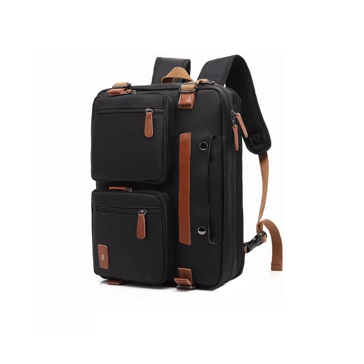 Maletín Bolso Mensajero 3 En 1 Para Laptop Eo Safe Imports Esi-12476-1 Multicolor
