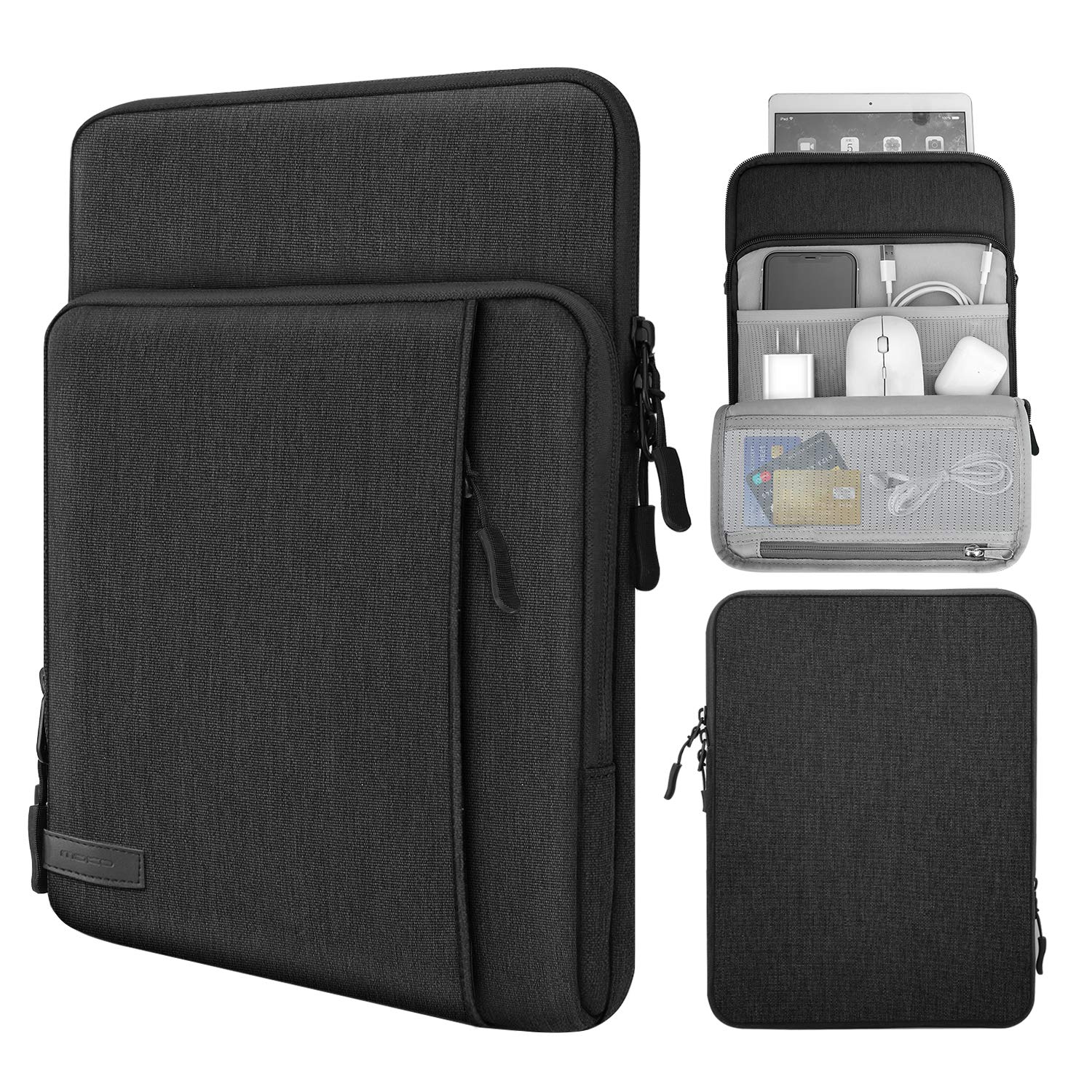 Funda Para Tablet Moko Ipad Pro M4/air M2 2024 De 9-11 Pulgadas, Color Negro - Venta Internacional.