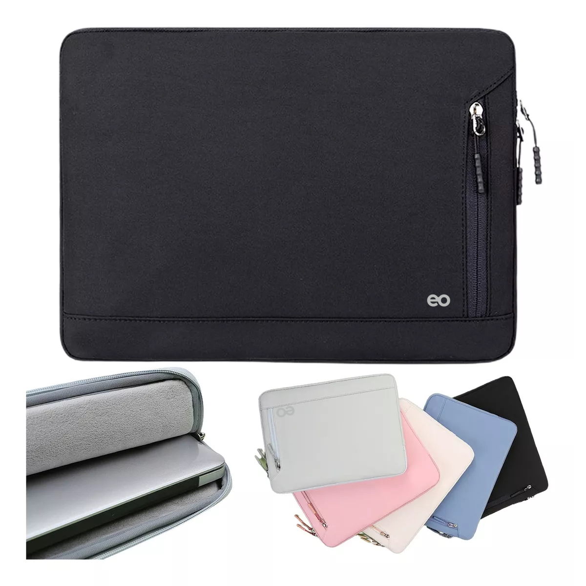 Foto 4 pulgar | Funda Para Laptop Maletin Impermeable Protector 15.6 Pulgada Eo Safe Imports Esi-14316-1 Negro