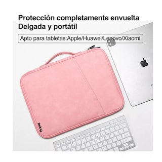 Foto 2 | Funda Para Laptop Impermeable Maletín Tableta 13 Pulgadas, Belug Rosa