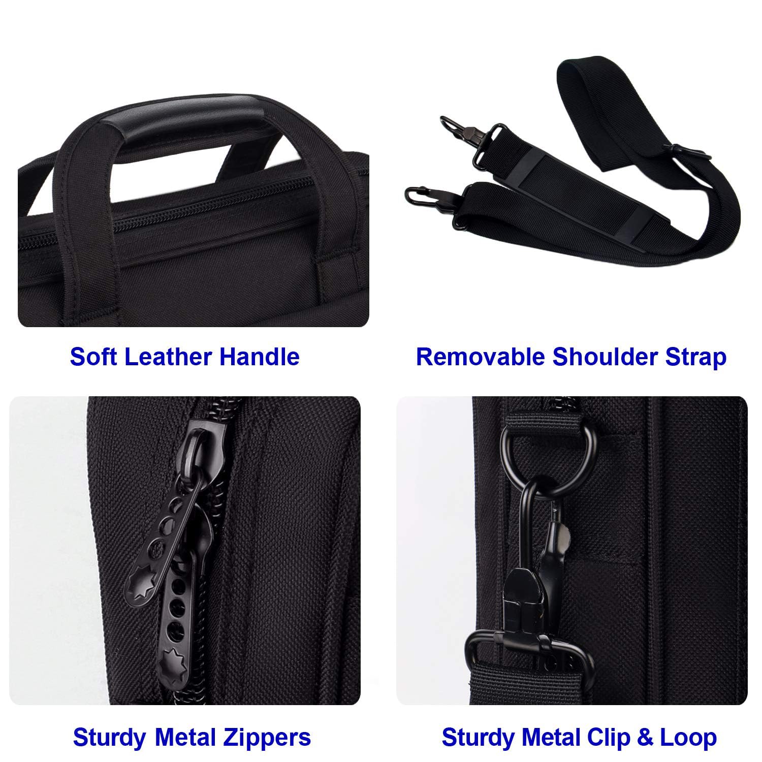 Foto 6 pulgar | Maletín Taygeer Para Portátil, 15,6 Pulgadas, Resistente Al Agua, Para Hombres/mujeres, Color Negro - Venta Internac