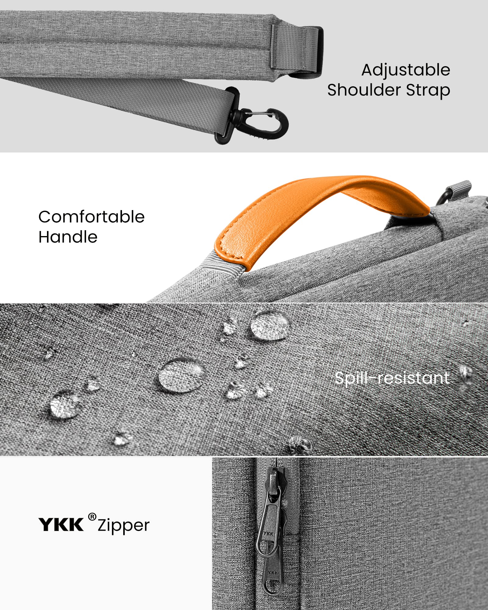 Foto 7 pulgar | Bandolera Para Portátil Tomtoc 360 Protector Para Macbook De 13 Pulgadas - Venta Internacional.