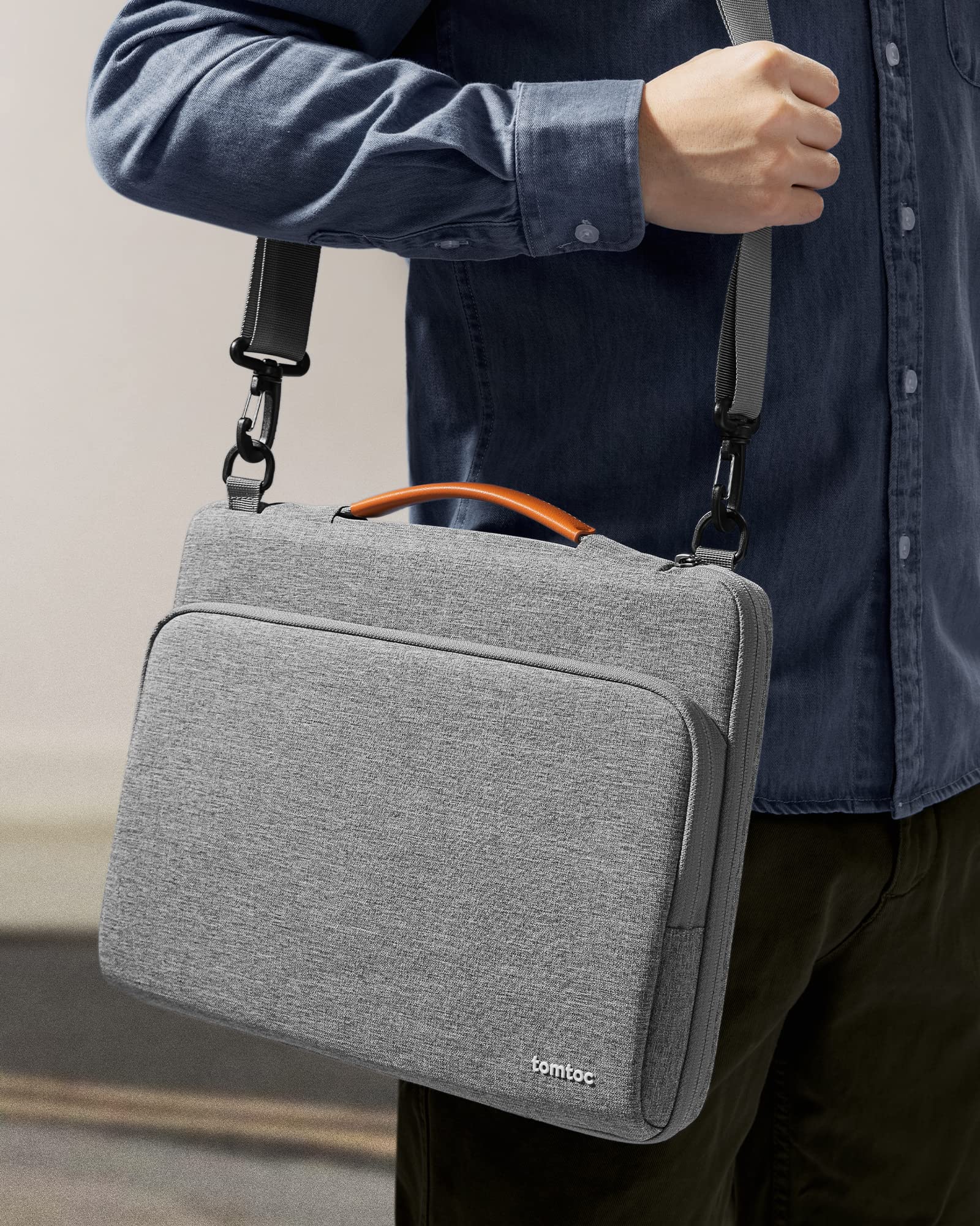 Foto 7 | Bandolera Para Portátil Tomtoc 360 Protector Para Macbook De 13 Pulgadas - Venta Internacional.