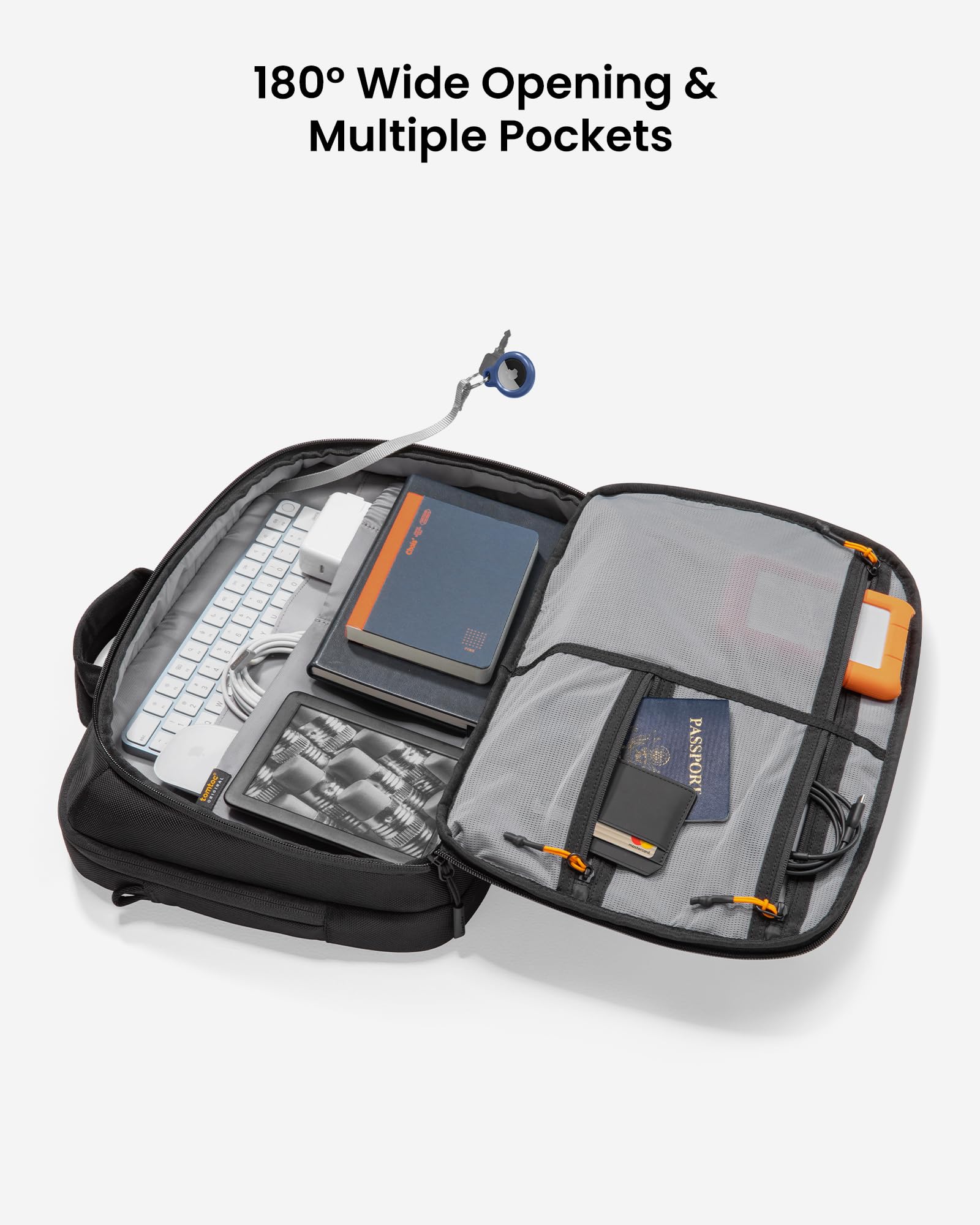 Foto 5 pulgar | Maletín Para Portátil Tomtoc Con Doble Compartimento De 16 Pulgadas Para 2 Ordenadores Portátiles - Venta Internacion