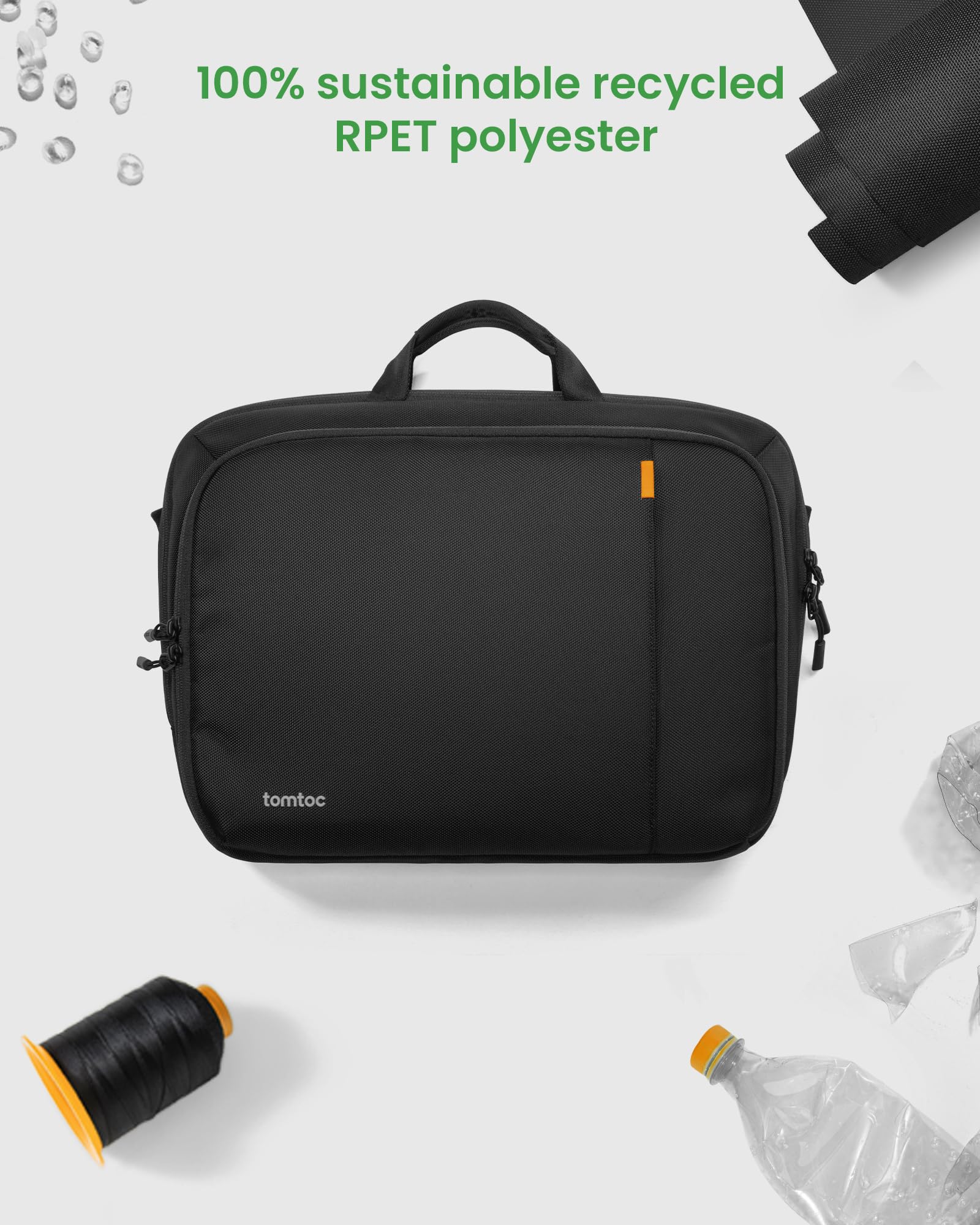 Foto 7 pulgar | Maletín Para Portátil Tomtoc Con Doble Compartimento De 16 Pulgadas Para 2 Ordenadores Portátiles - Venta Internacion
