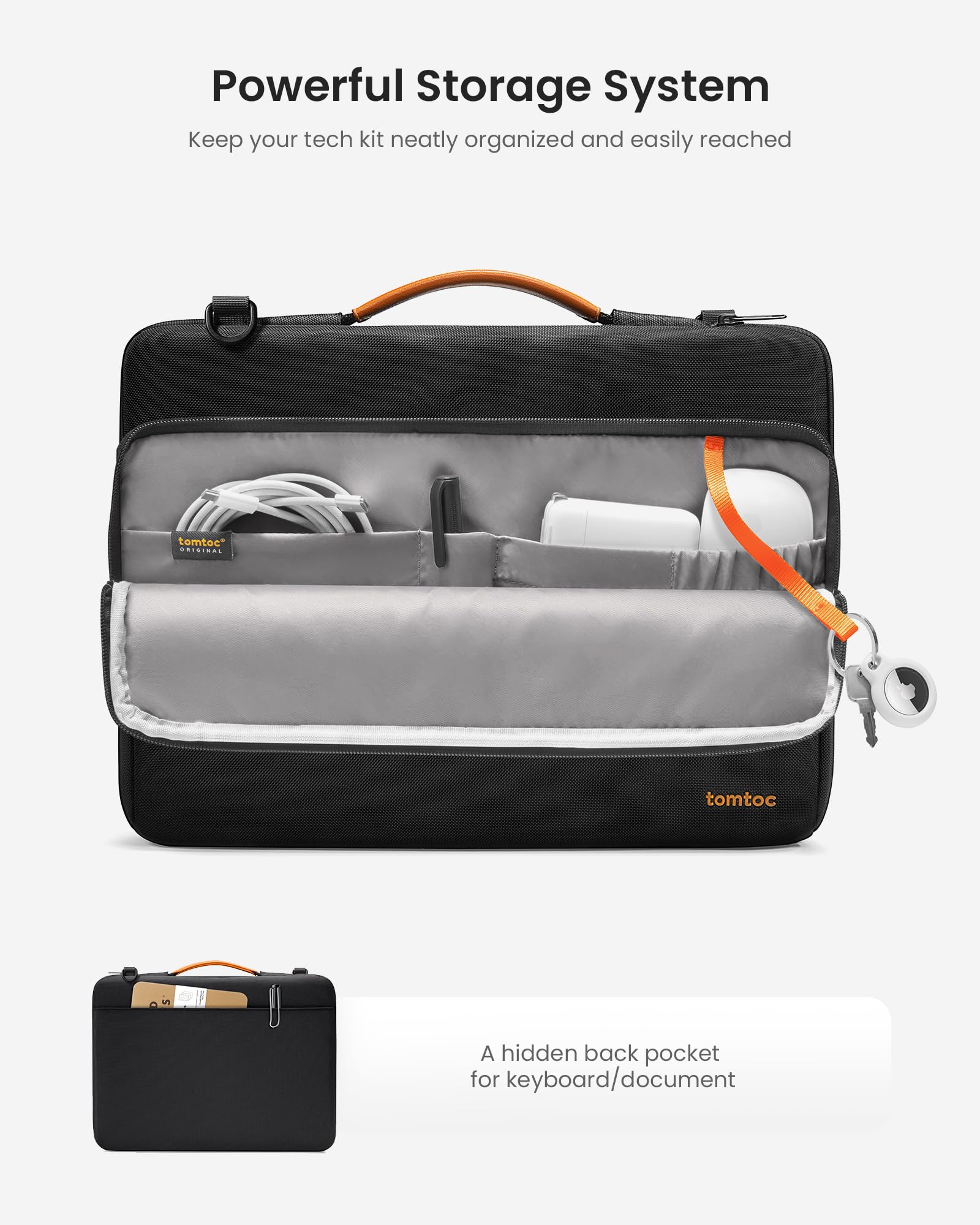 Foto 3 pulgar | Bandolera Para Portátil Tomtoc 360 Protector Para Macbook De 13 Pulgadas - Venta Internacional.