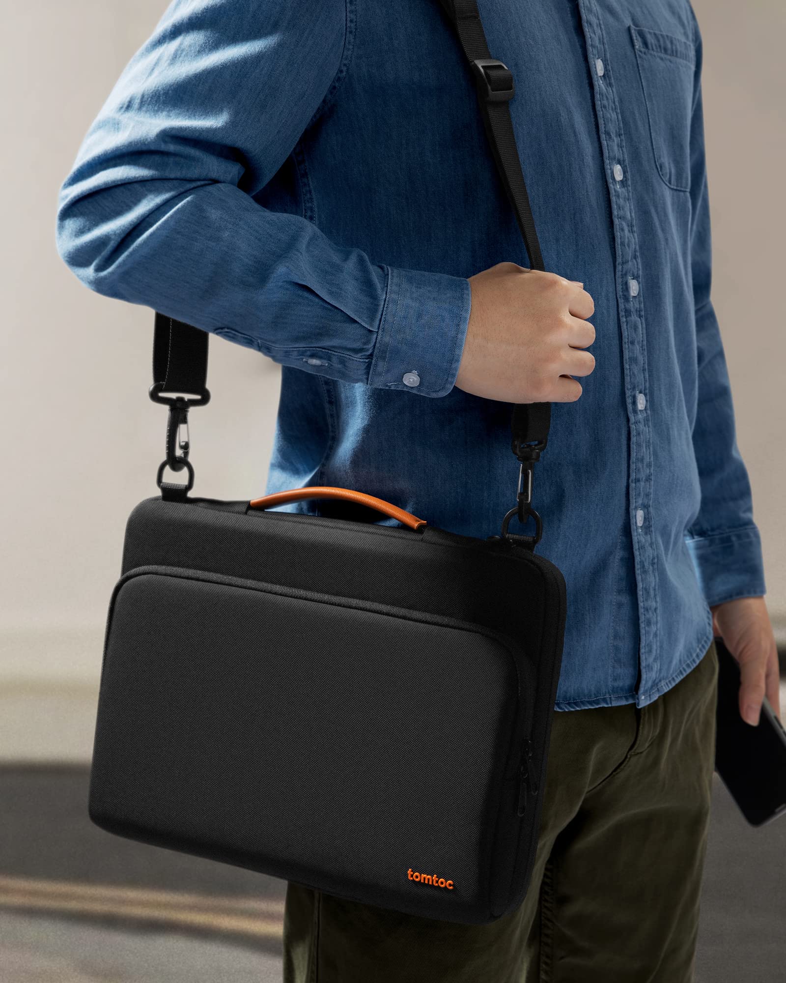 Foto 7 | Bandolera Para Portátil Tomtoc 360 Protector Para Macbook De 13 Pulgadas - Venta Internacional.