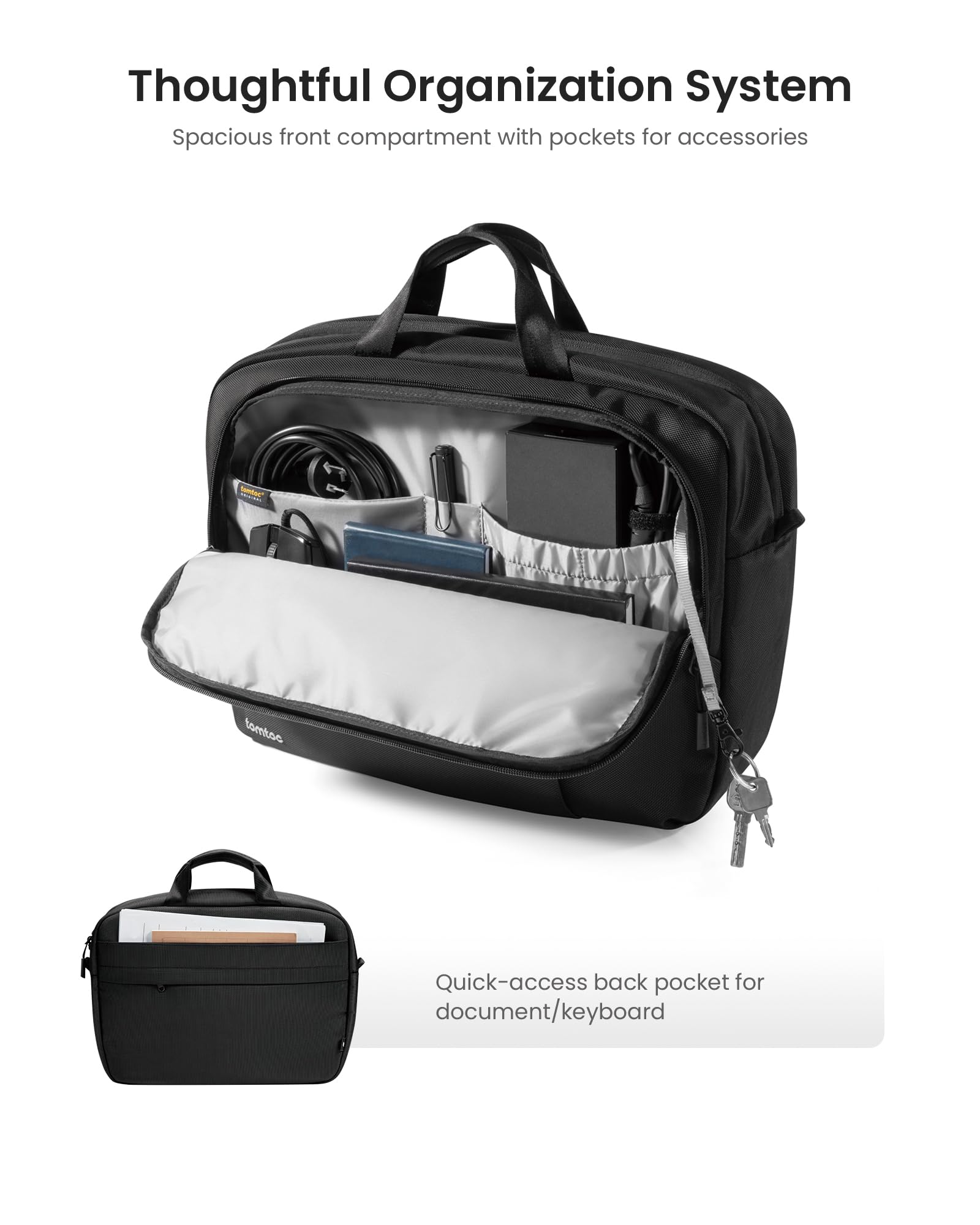 Foto 4 | Maletín Para Portátil Tomtoc Defender-a31 Para Portátil De 17,3 Pulgadas - Venta Internacional.