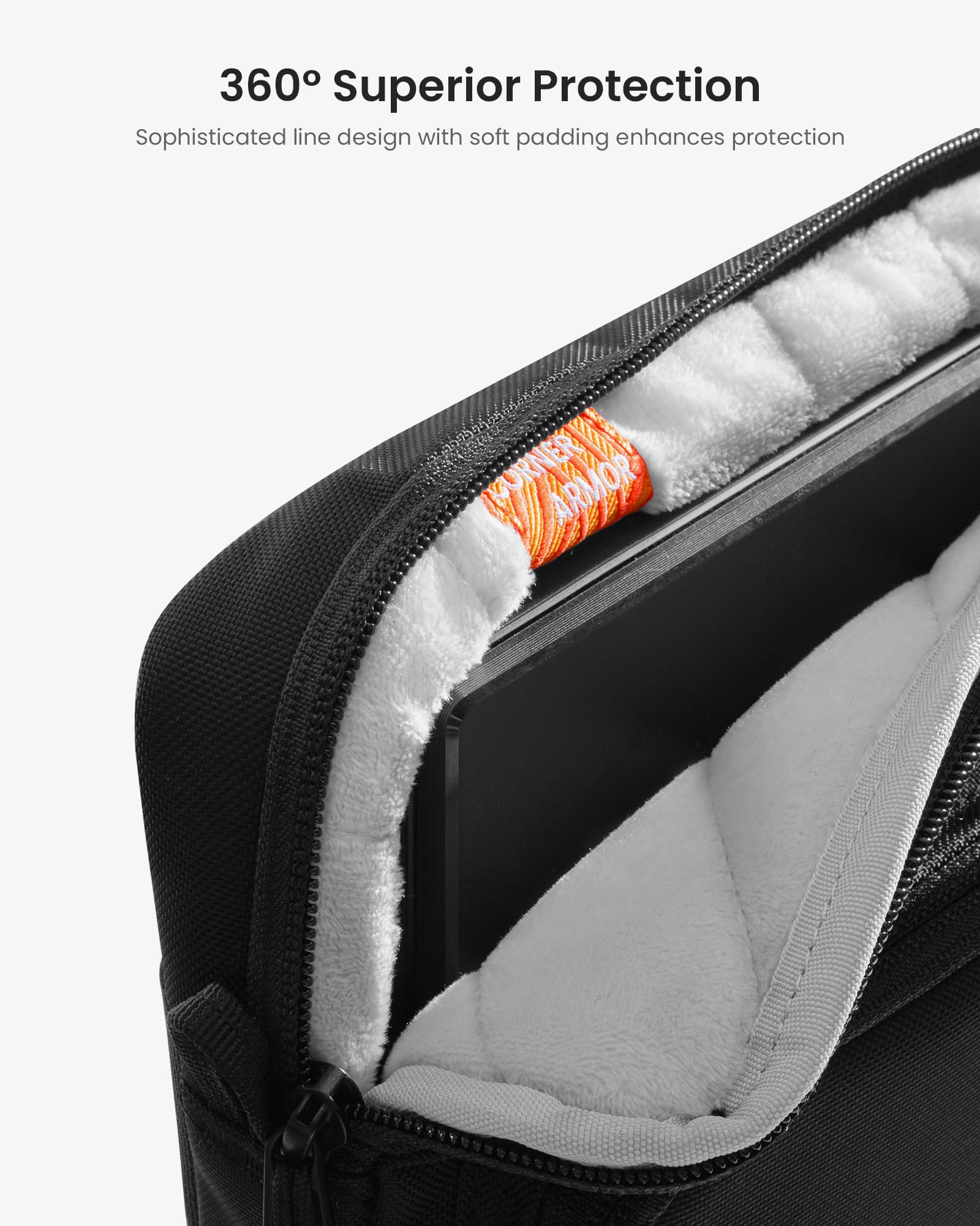 Foto 6 pulgar | Maletín para Laptop tomtoc 360 Protective 17.3 Pulgadas Negro - Venta Internacional