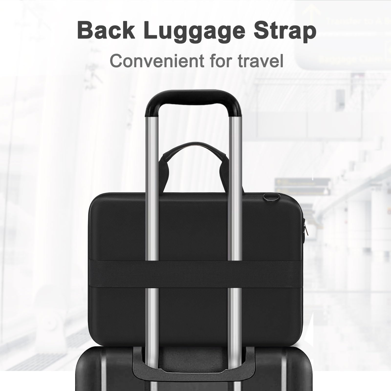 Foto 6 | Funda Rígida Mosiso Para Portátil Macbook De 15 A 15,6 Pulgadas, Color Negro - Venta Internacional.