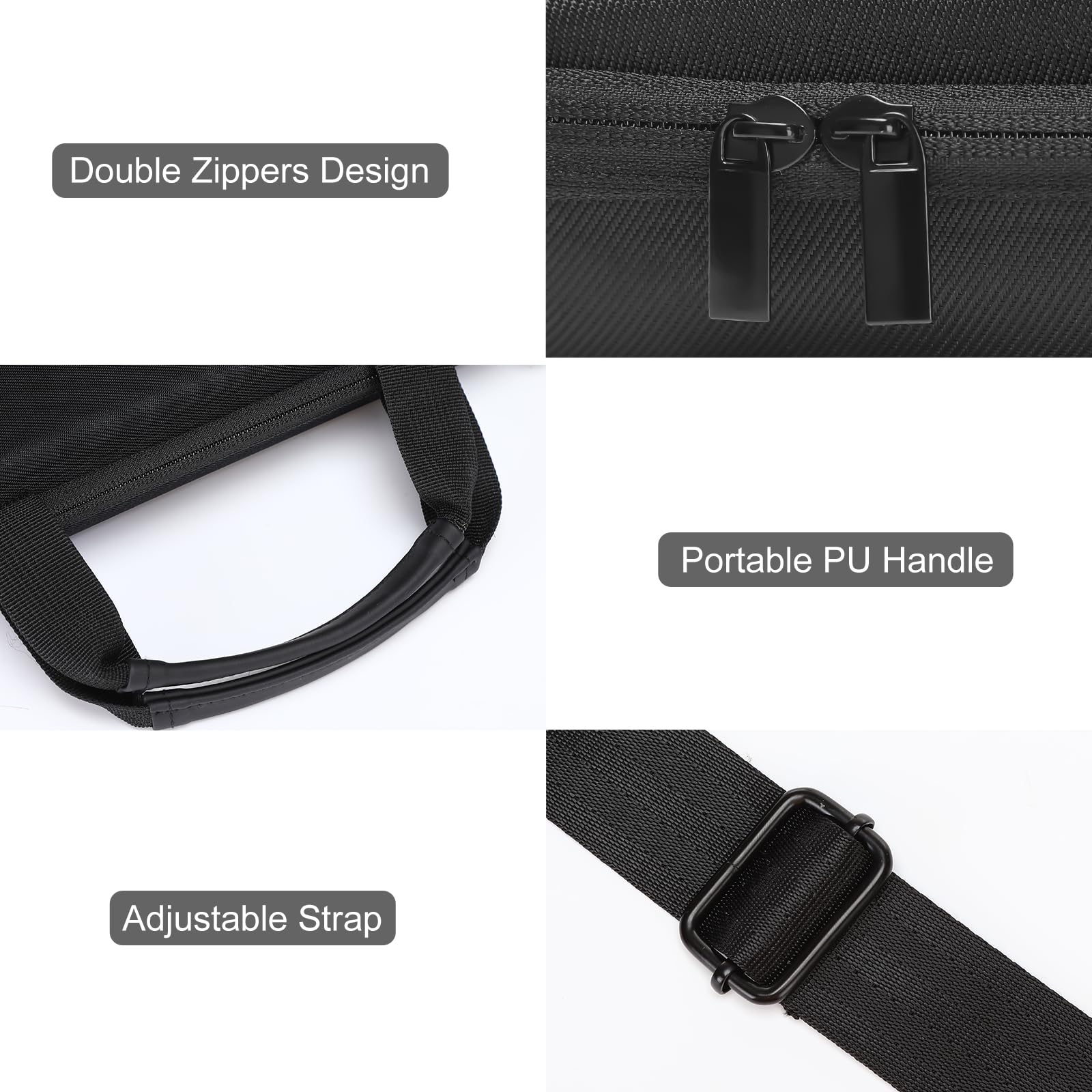Foto 8 pulgar | Funda Rígida Mosiso Para Portátil Macbook De 15 A 15,6 Pulgadas, Color Negro - Venta Internacional.