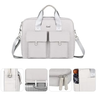Foto 3 | Impermeable Maletin Bolsa Para Laptop De 15.6inch Lab.g Gris
