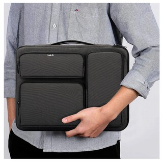 Foto 5 | Funda Maletín Protectora Laptop 15.6 14 Pulgada-prueba Golpe Lab.g, Negro