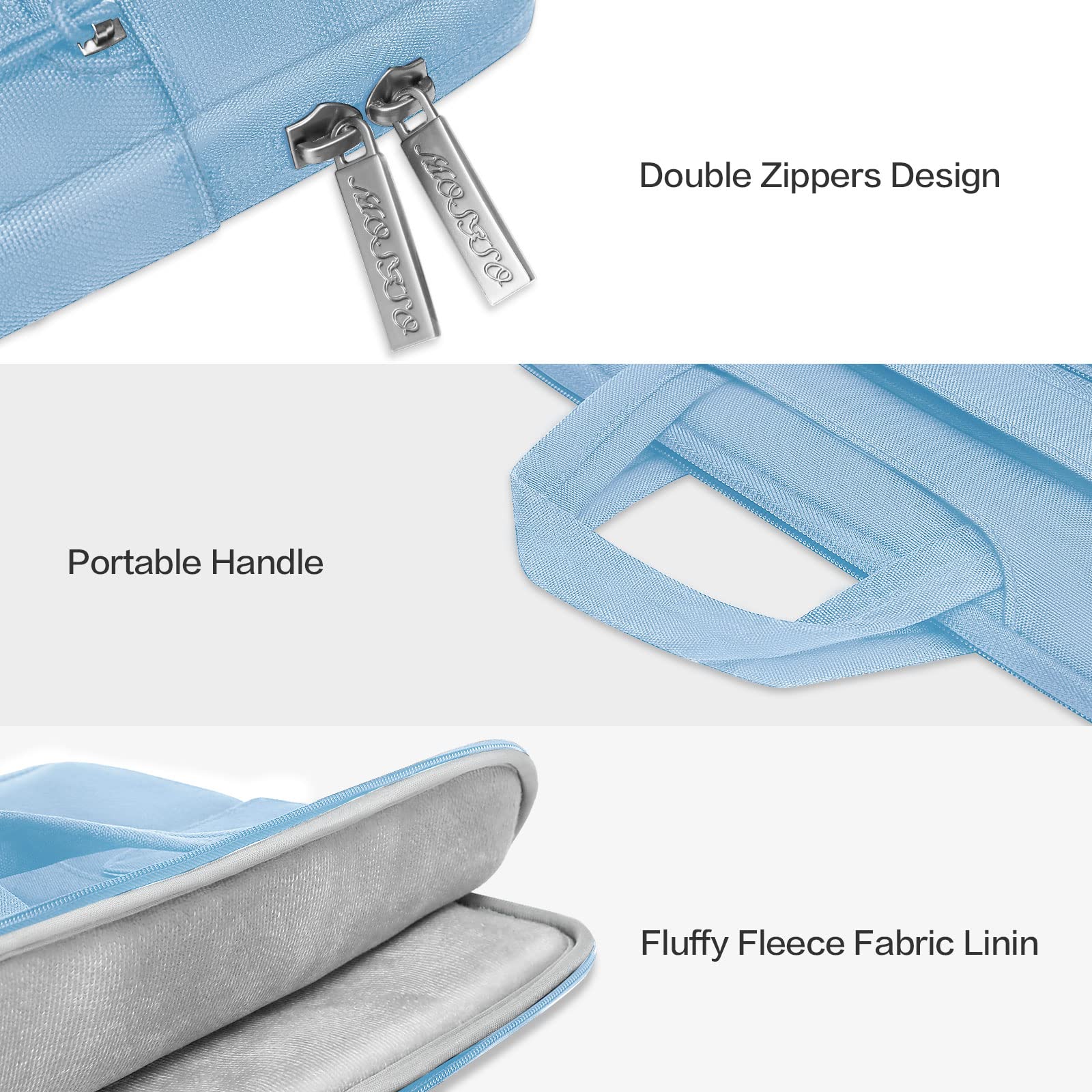 Foto 3 | Bolsa De Hombro Para Portátil Mosiso Para Macbook Pro De 16 Y 15,6 Pulgadas - Venta Internacional.