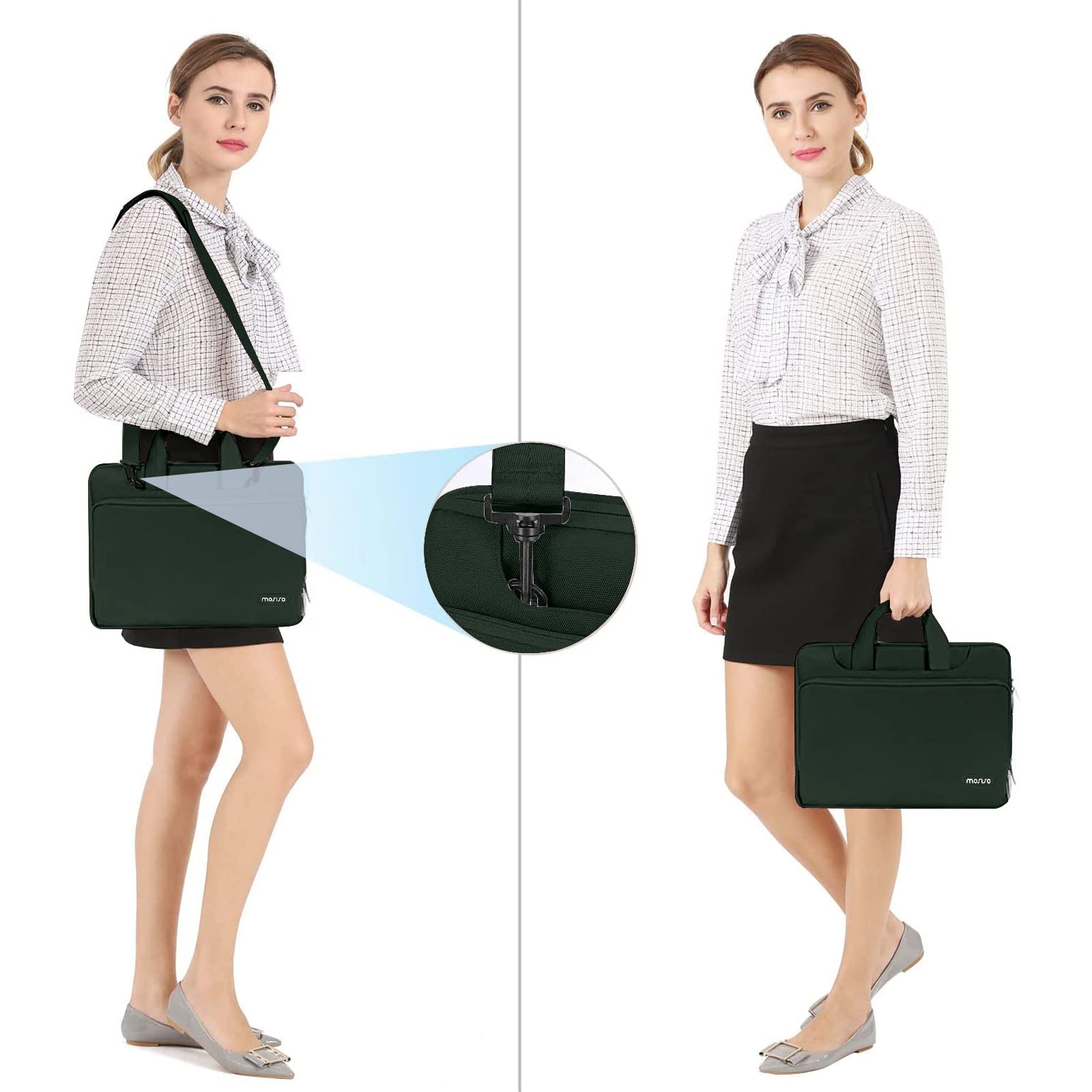 Foto 5 | Bolsa De Hombro Para Portátil Mosiso 360 Protective Macbook Air 15 - Venta Internacional.