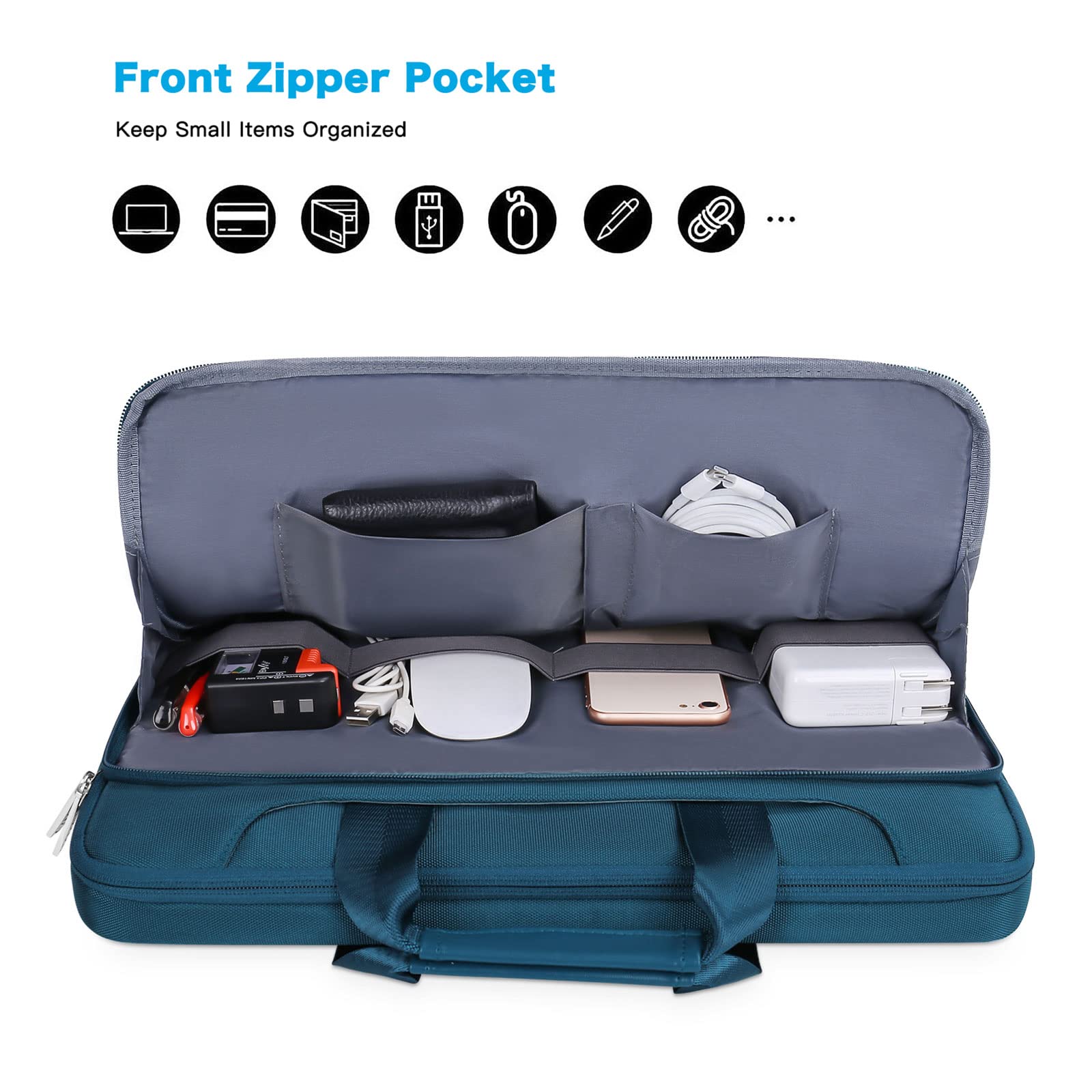 Foto 4 pulgar | Bolsa De Hombro Para Portátil Mosiso 360 Protective 15-15.6 Pulgadas - Venta Internacional.