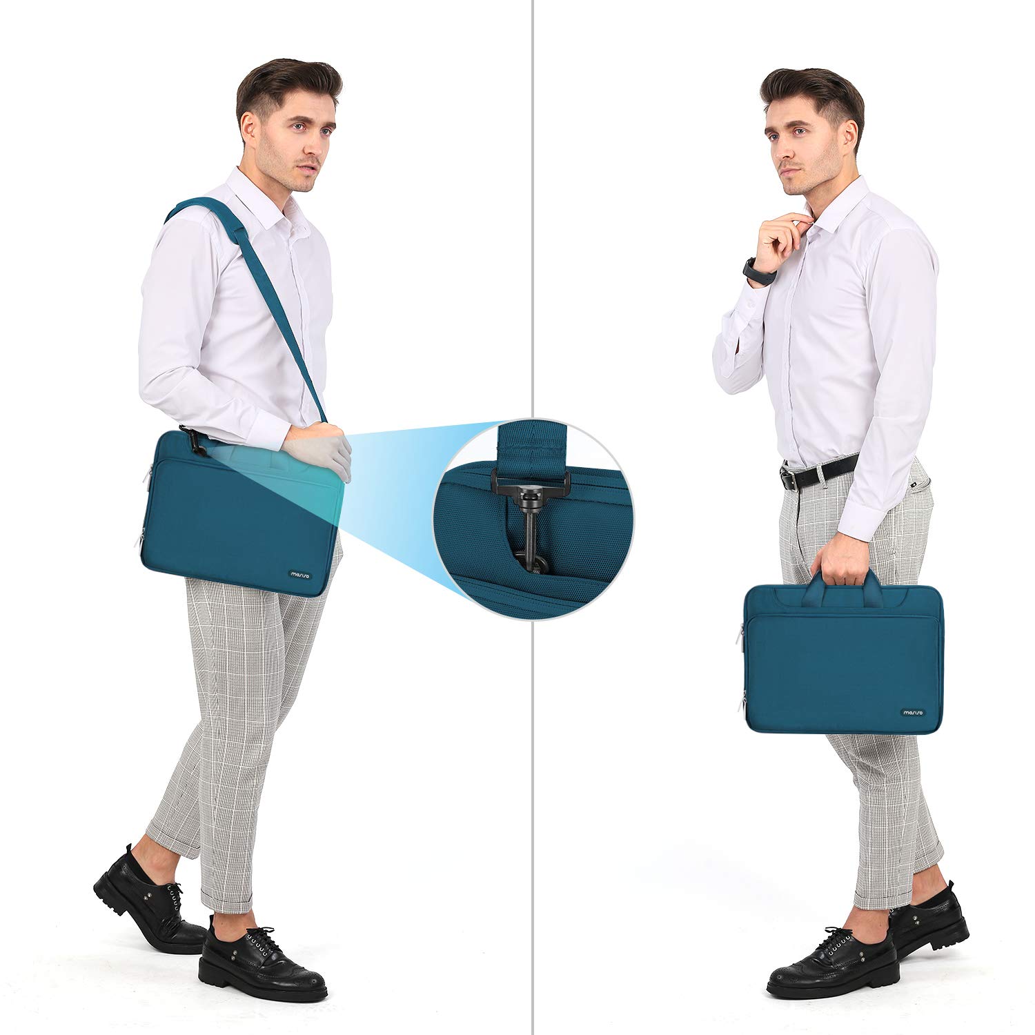 Foto 6 pulgar | Bolsa De Hombro Para Portátil Mosiso 360 Protective 15-15.6 Pulgadas - Venta Internacional.