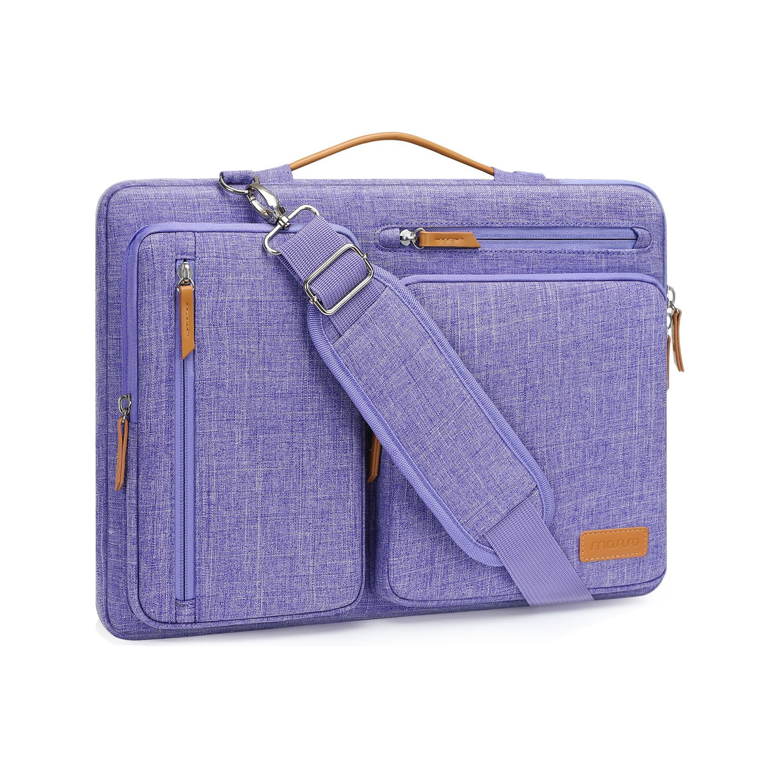 Foto 1 | Bandolera Para Portátil Mosiso 360 Protective De 15 A 15,6 Pulgadas, Color Morado - Venta Internacional.