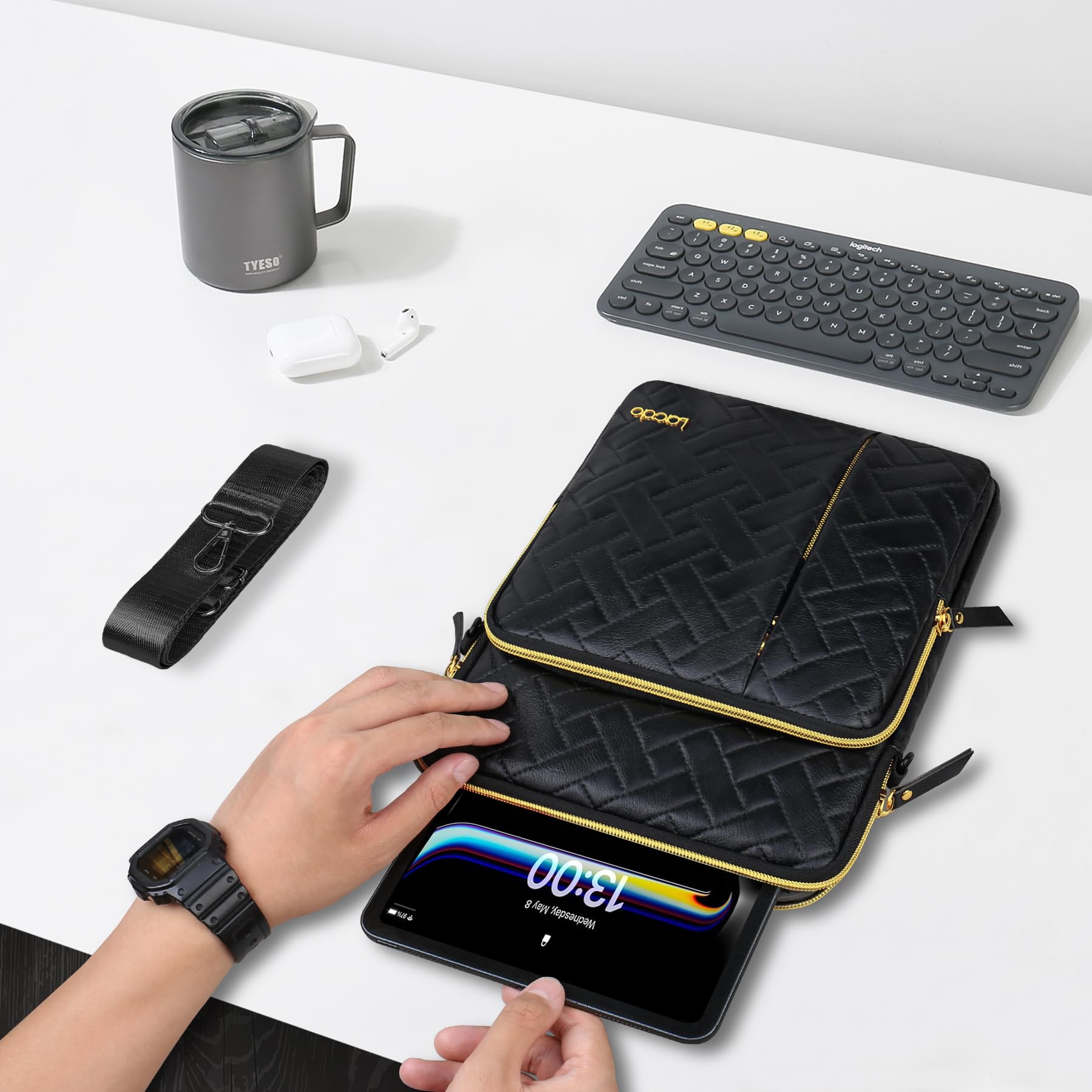 Foto 8 pulgar | Funda Para Tablet Lacdo Para Ipad De 11 Pulgadas Y Samsung Galaxy Tab - Venta Internacional.