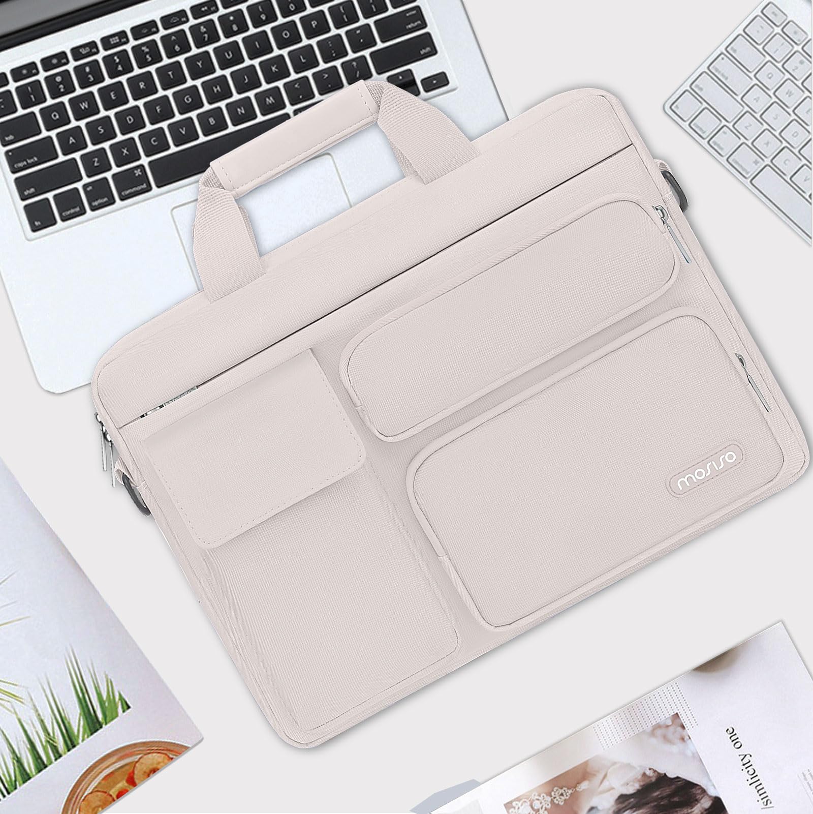 Foto 8 pulgar | Bandolera Mosiso Para Portátil De 15.6 Pulgadas Para Macbook Pro 16 - Venta Internacional.