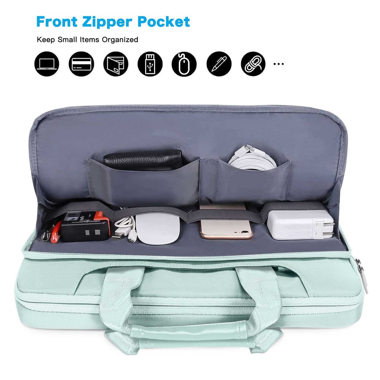 Foto 4 pulgar | Bolsa De Hombro Para Portátil Mosiso 360 Protective 15-15.6 Pulgadas - Venta Internacional.