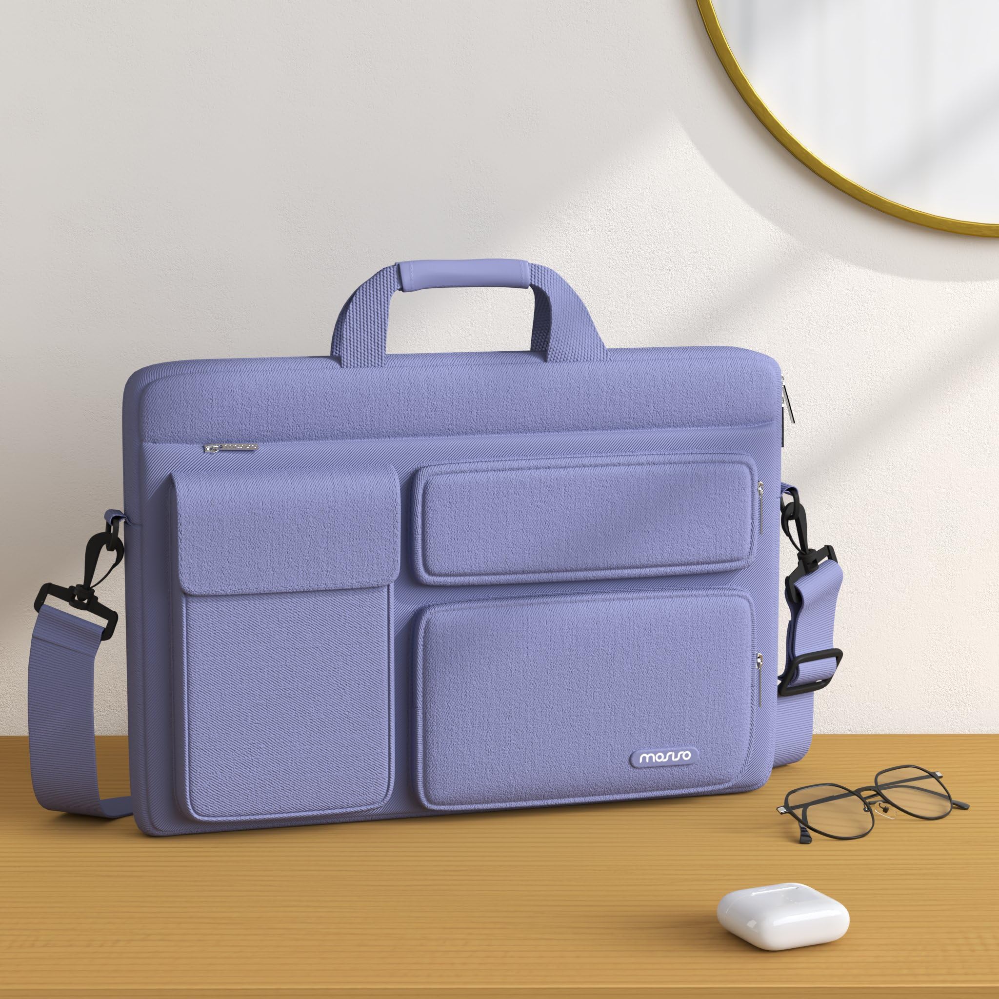 Foto 2 | Bandolera Mosiso Para Portátil De 15.6 Pulgadas Para Macbook Pro 16 - Venta Internacional.