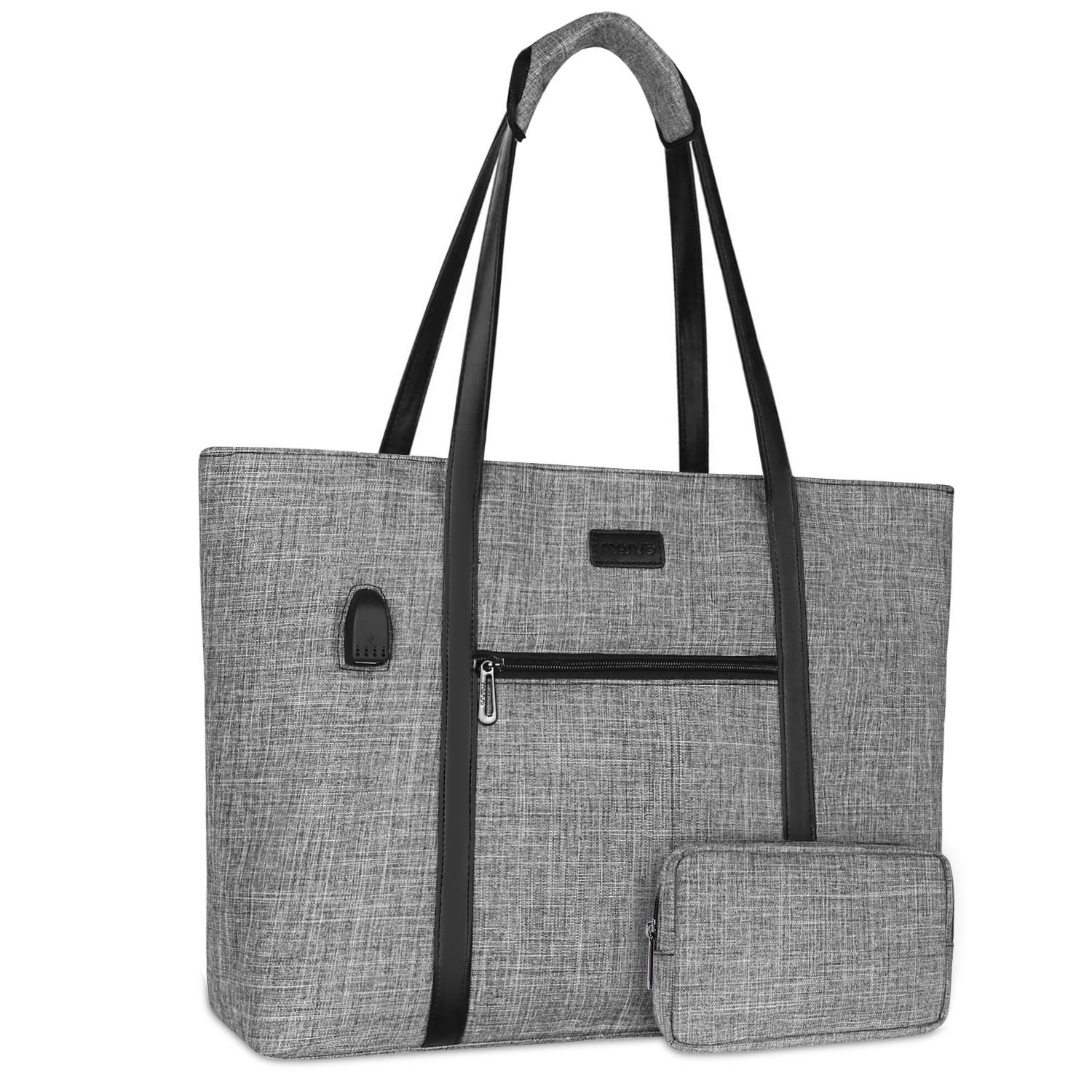 Bolsa Mosiso Para Ordenador Portátil Con Puerto Usb Para Macbook De 17,3 Pulgadas, Color Gris - Venta Internacional.