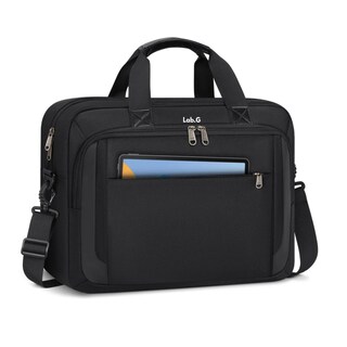 Foto 1 | Maletín Para Laptop De 15.6 Pulgadas Impermeable De Hombre Lab.g, Negro