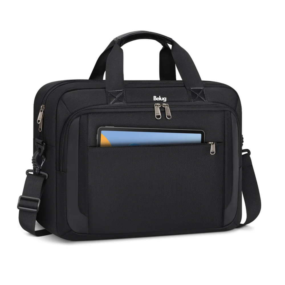Foto 1 | Maletín Para Laptop De 15.6 Pulgadas Impermeable De Hombre Belug,  Negro