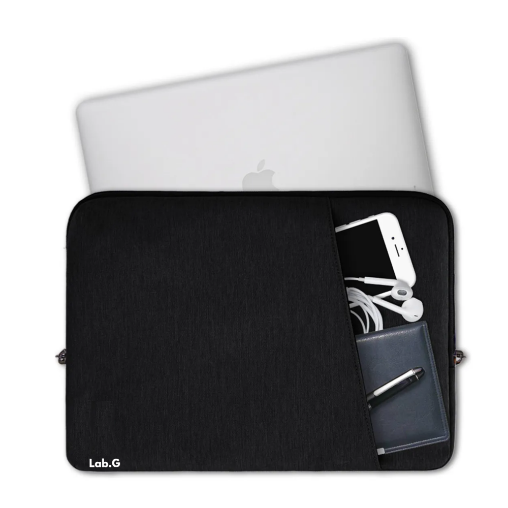 Foto 6 pulgar | Funda Para Laptop Maletín Impermeable 15.6 In Para Macbook Lab.g, Negro