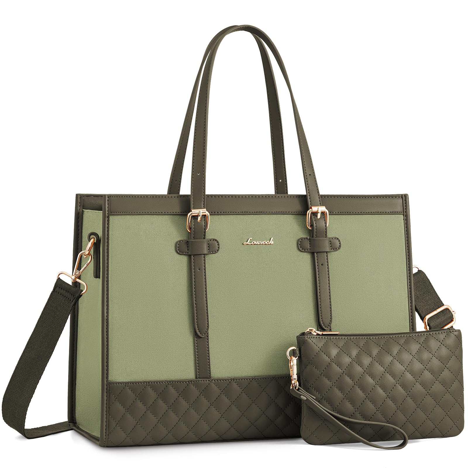Foto 1 | Bolsa De Lona Para Portátil Lovevook Para Mujer De 15.6 Pulgadas Con Bolso De Mano - Venta Internacional.
