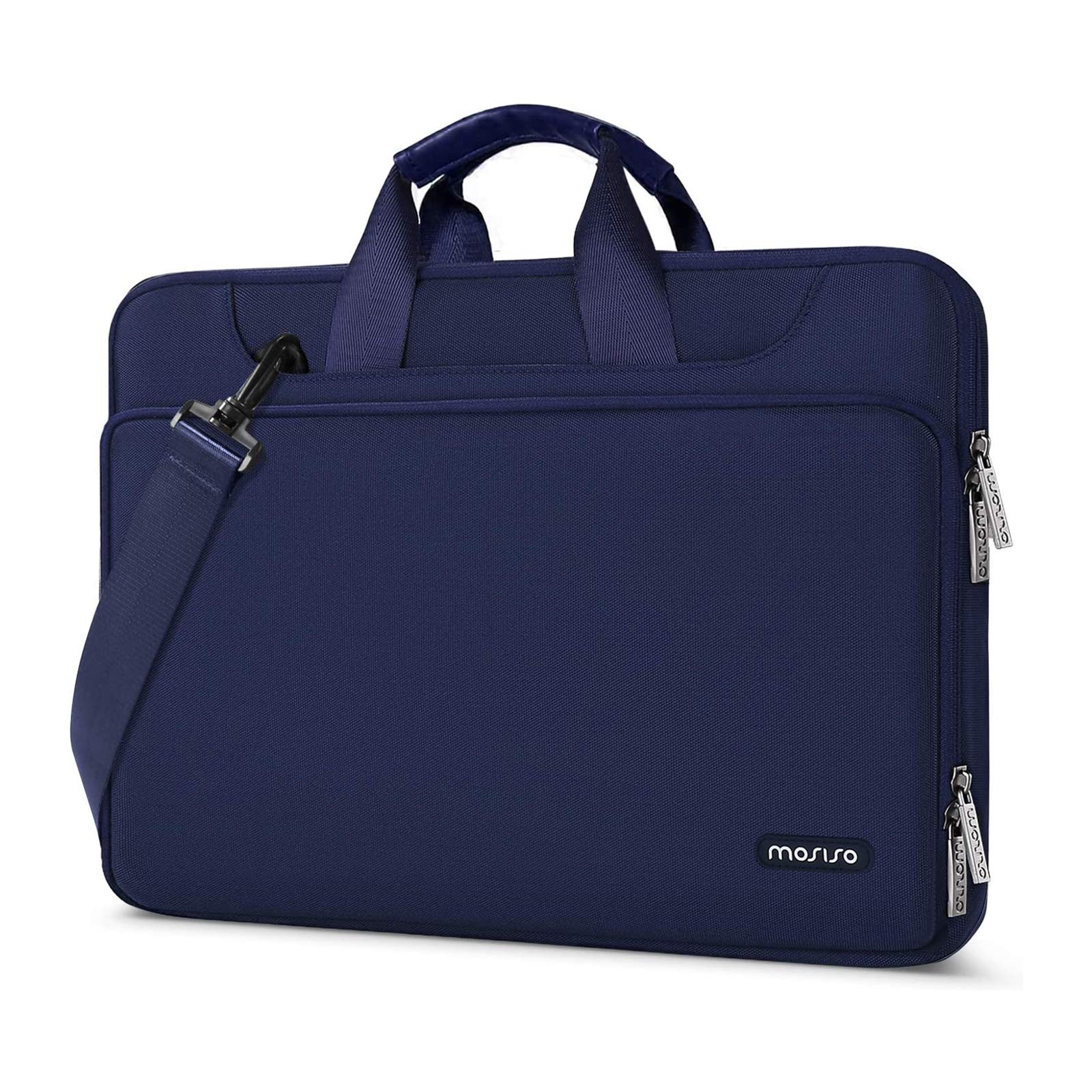 Foto 2 pulgar | Bolso De Hombro Para Portátil Mosiso 360 Protective 13-14 Pulgadas Azul Marino - Venta Internacional.