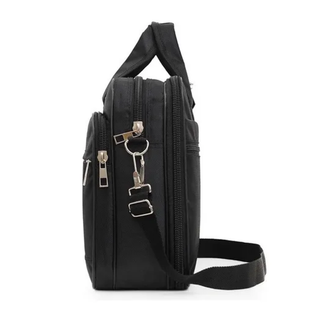Foto 5 pulgar | Ejecutivo Crossbody Portafolio Maletín Para Laptop Belug,  Negro Línea Roja