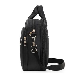 Foto 4 | Ejecutivo Crossbody Portafolio Maletín Para Laptop Belug, Negro Línea Roja