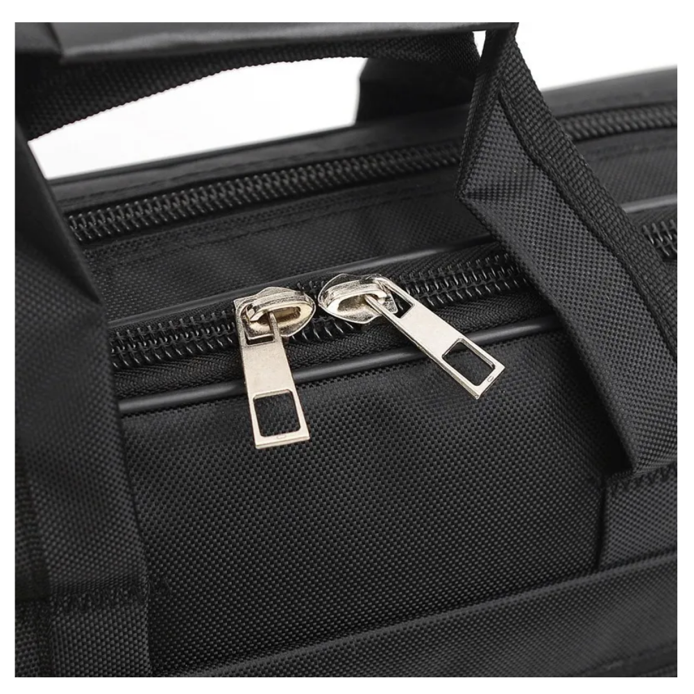 Foto 6 pulgar | Ejecutivo Crossbody Portafolio Maletín Para Laptop Belug,  Negro Línea Roja