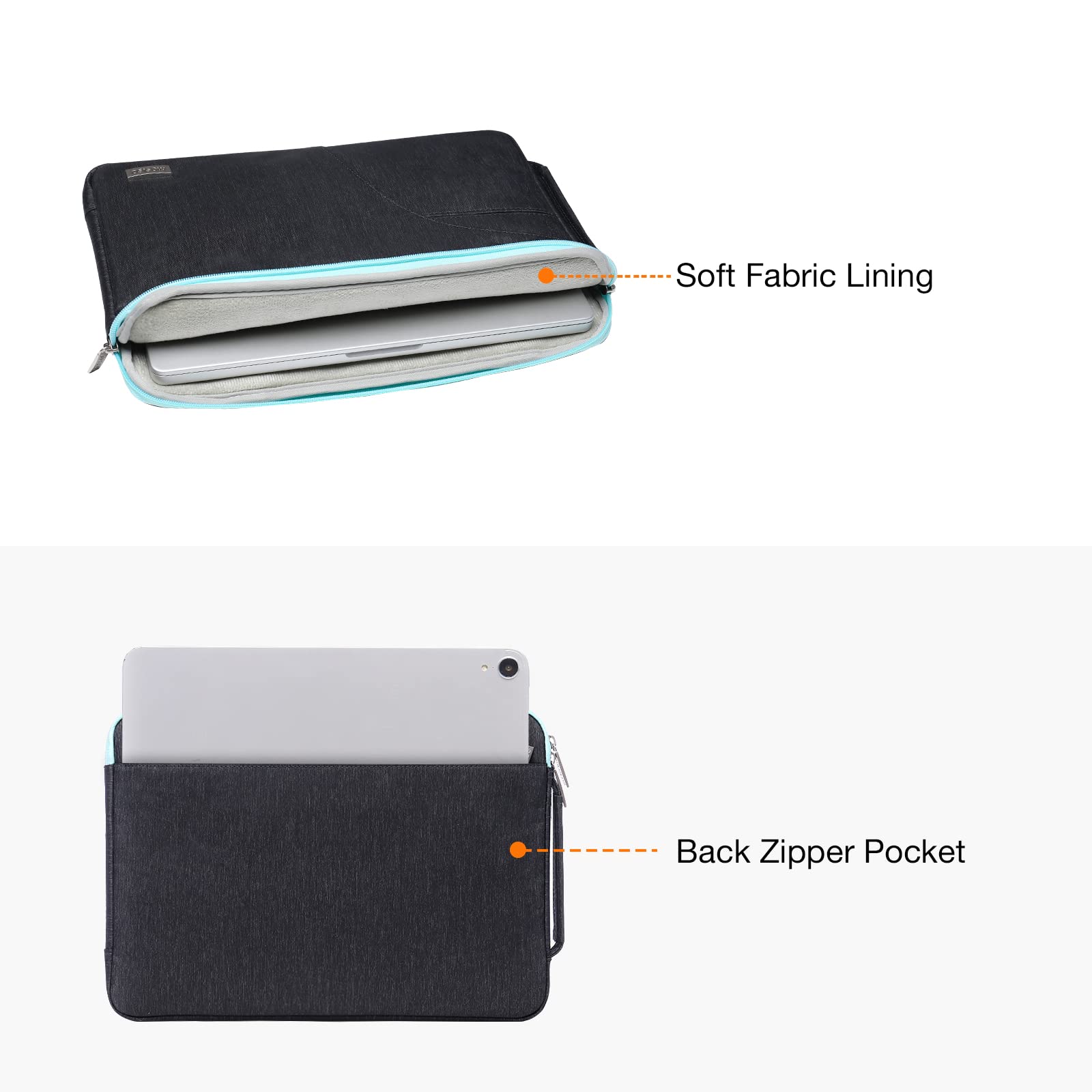 Foto 2 | Bandolera Para Portátil Compatible Con Mosiso  Macbook De 13 A 14 Pulgadas - Venta Internacional.