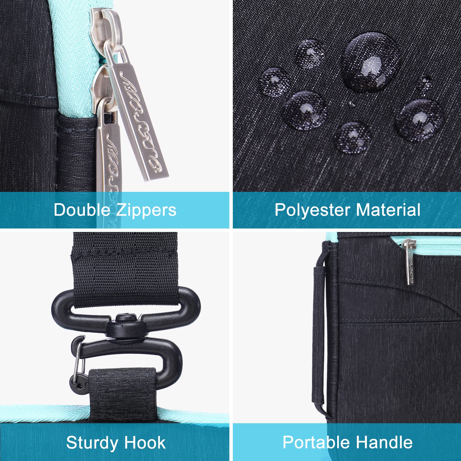 Foto 5 pulgar | Bandolera Para Portátil Compatible Con Mosiso  Macbook De 13 A 14 Pulgadas - Venta Internacional.