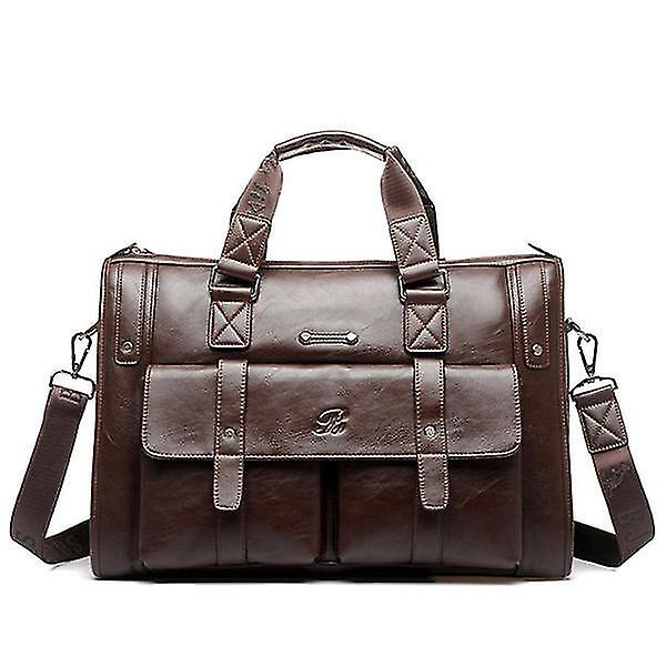 Foto 2 pulgar | Bolso Huoguo Business Vintage Portátil Maletín Para Hombre - Venta Internacional.