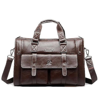 Foto 1 | Bolso Huoguo Business Vintage Portátil Maletín Para Hombre - Venta Internacional.
