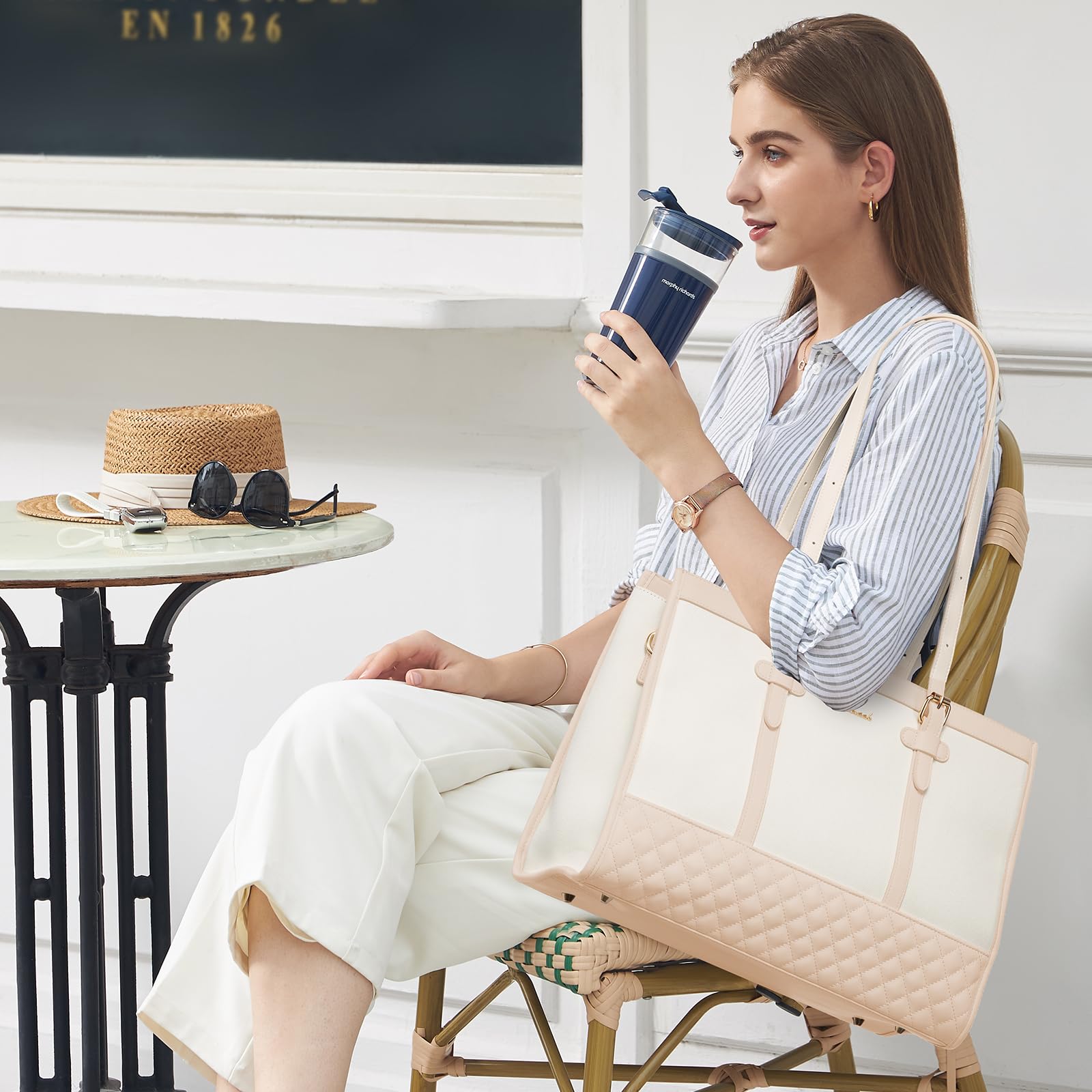 Foto 2 | Portátil Lovevook Para Mujer  Bolsa De Lona De 15.6 Pulgadas Con Monedero - Venta Internacional.