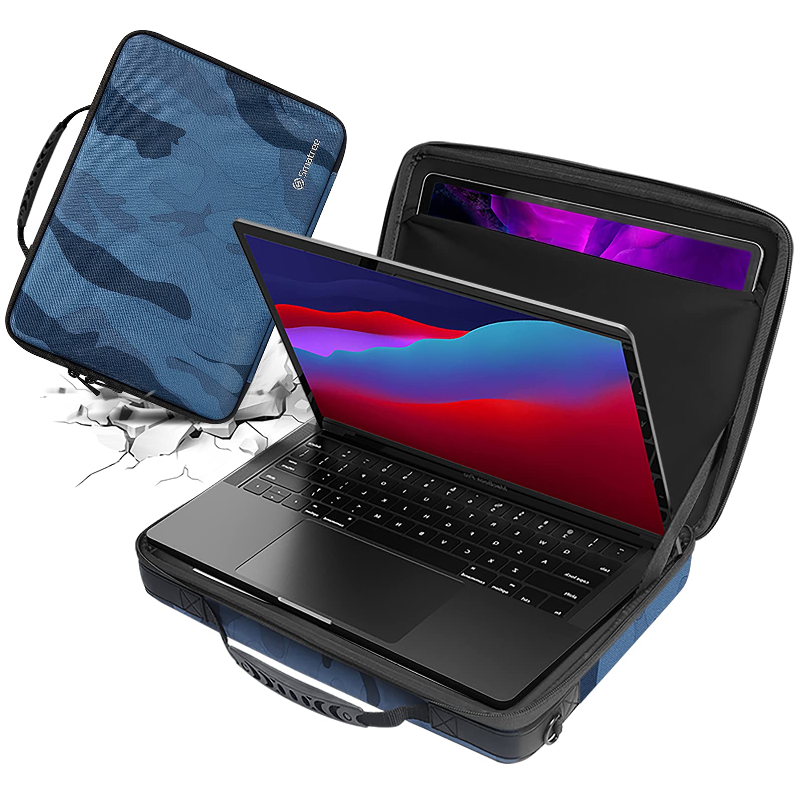 Foto 2 pulgar | Bandolera Para Portátil Smatree Hard Eva Para Macbook De 14 2 Pulgadas - Venta Internacional.