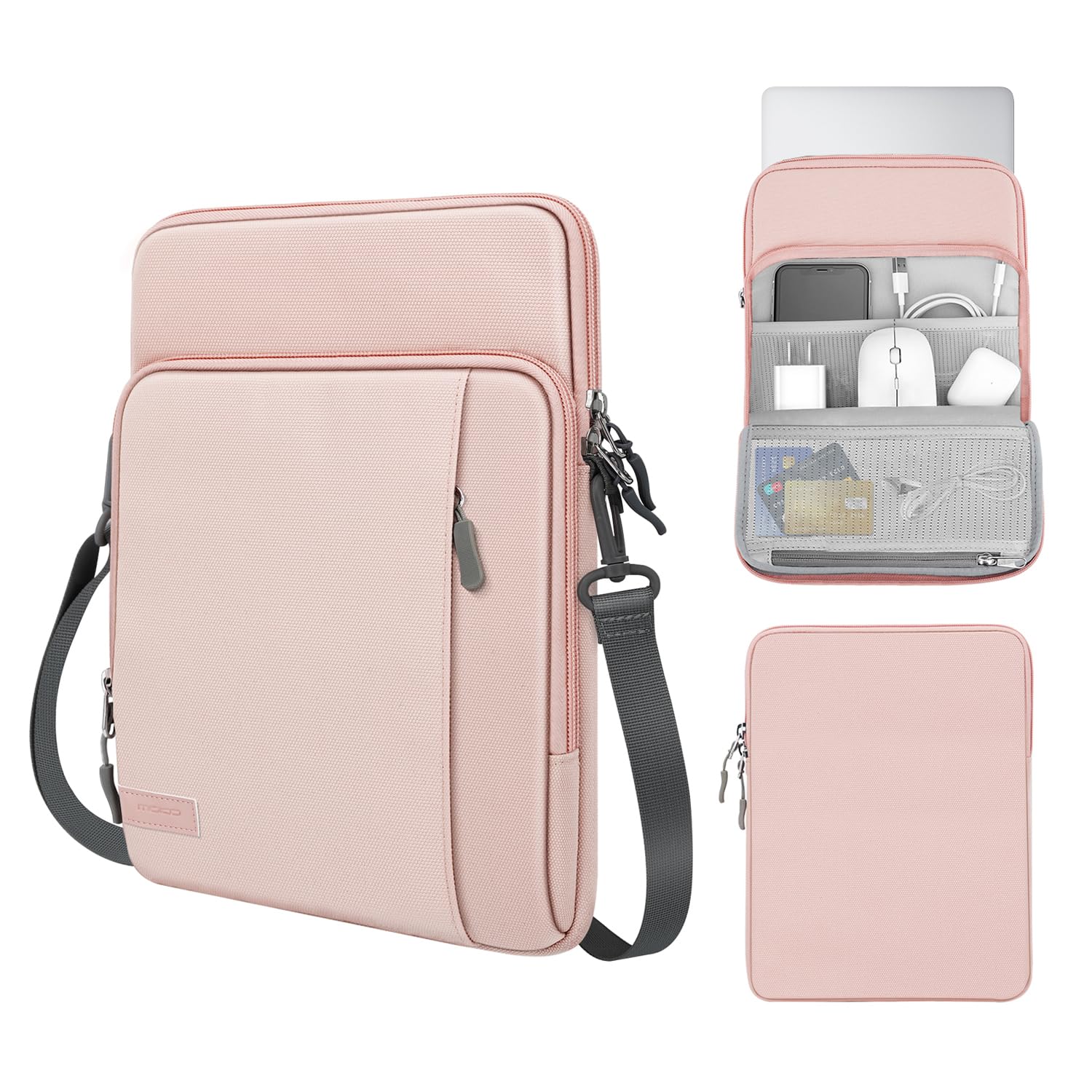 Foto 1 | Funda Para Portátil Moko Para El Nuevo Macbook De 13 3 A 14 Pulgadas  Color Rosa - Venta Internacional.